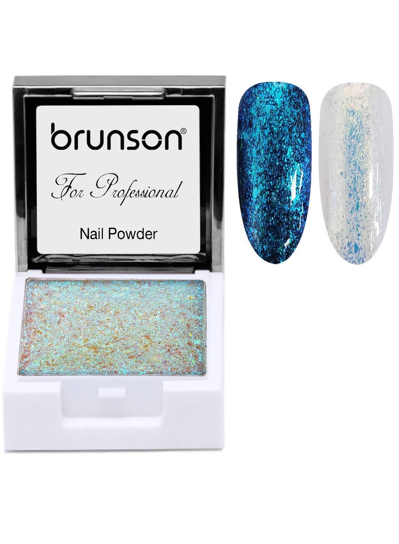 brunson Nail Powder Nails Aurora Painting Square Gel Nail Art Liquid Powder Solid Pigment