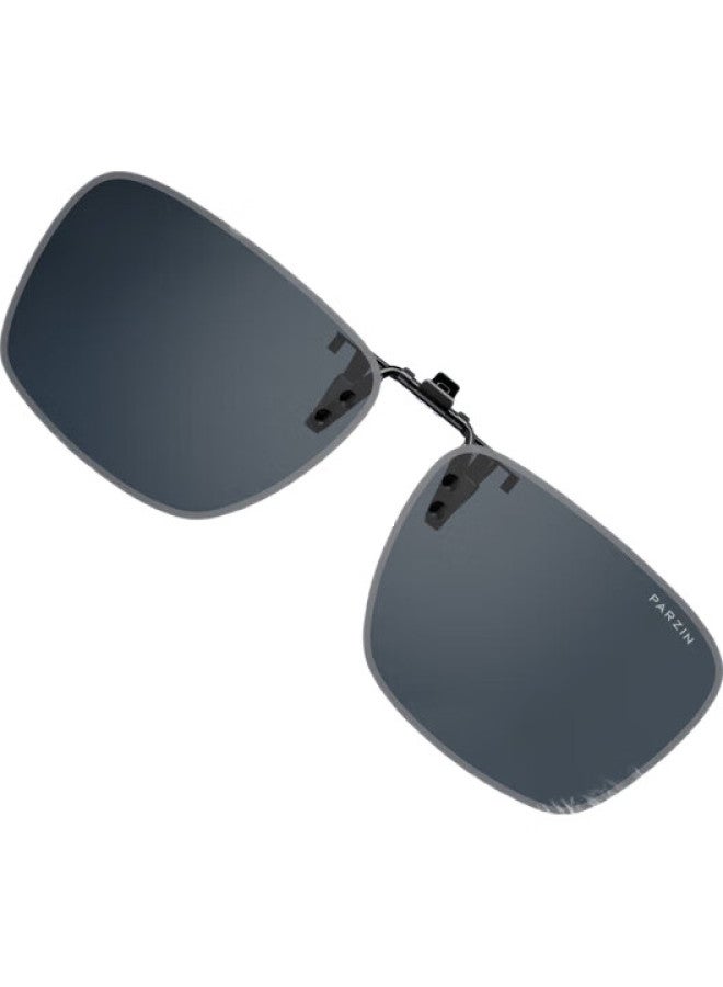 PARZIN (Parzin) Polarized Sunglasses Clip For Nearsightedness, Flip-Style Unisex Driving Sunglasses Clip 12112 - Image 1