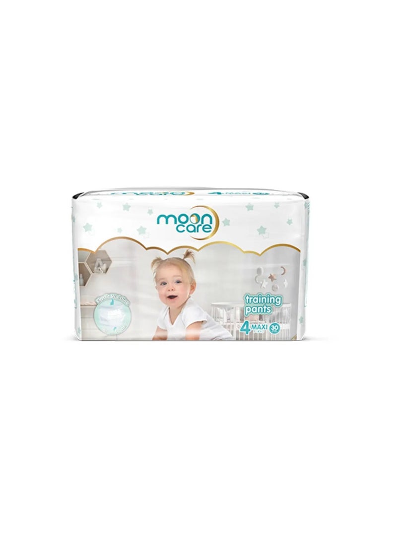 MOON Care Eco Package Panty Diapers - Maxi Size 4 - 30 Pieces  - Image 1