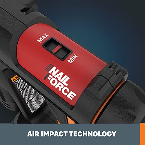 Worx Nitro 20V Power Share 3/8” Cordless Crown Stapler with Air Impact Technology - WX843L.9 (Tool Only) - Image 4