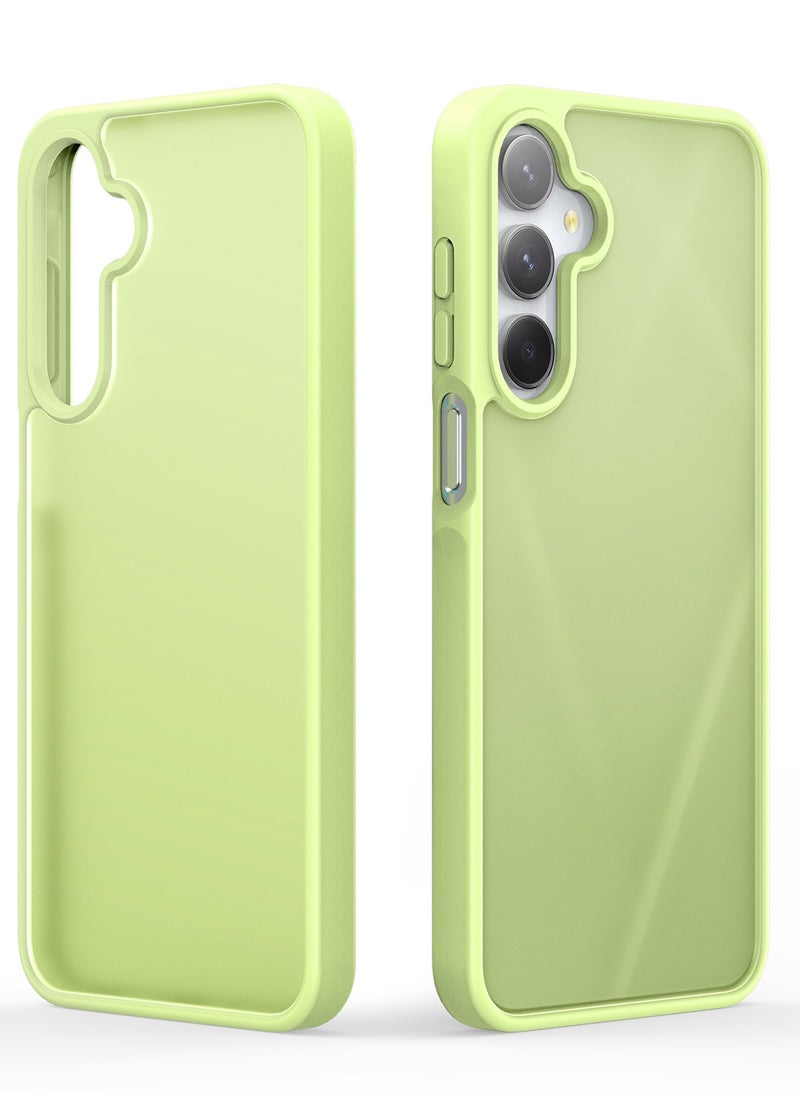 DUX DUCIS DUX DUCIS Yind Series Cover for the Samsung Galaxy A16 5G/4G mobile phone a slim, TPU Hybrid PC  cover made of TPU, polycarbonate silicone - Lime Green  - Image 2