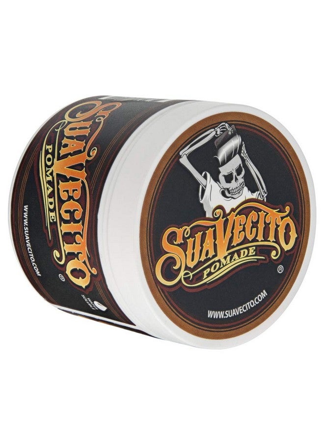 SUAVECITO Pomade Variety 4 Pack (Og Firme (Strong) Matte Clay Pomades) All Day Hold For All Hair Styles - Image 5