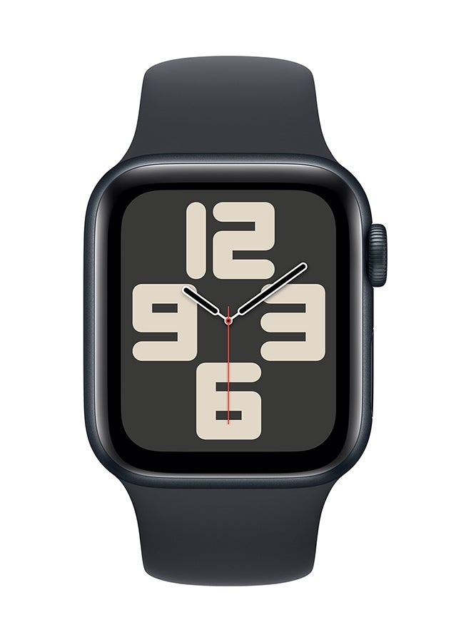 Apple Renewed - Watch SE (2023) GPS 40mm Midnight Aluminium Case Midnight Sport Band - Image 2