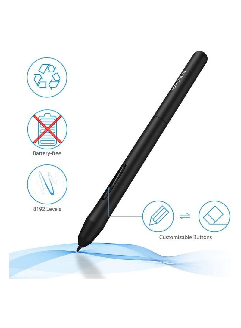 XP-PEN StarG640 Digital Graphics Tablet 6x4 Inch with 8192 Levels Battery Free Stylus Pen - Image 3