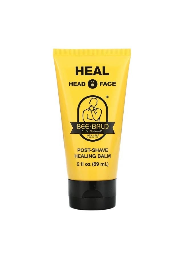 Bee Bald Heal Head And Face PostShave Healing Balm 2 fl oz 59 ml - Image 1