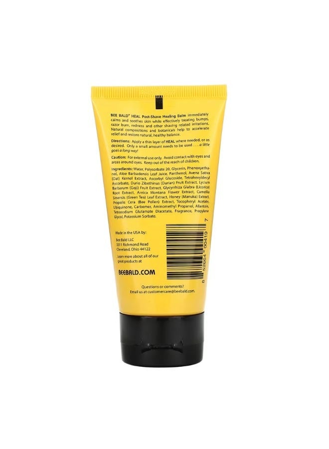 Bee Bald Heal Head And Face PostShave Healing Balm 2 fl oz 59 ml - Image 2