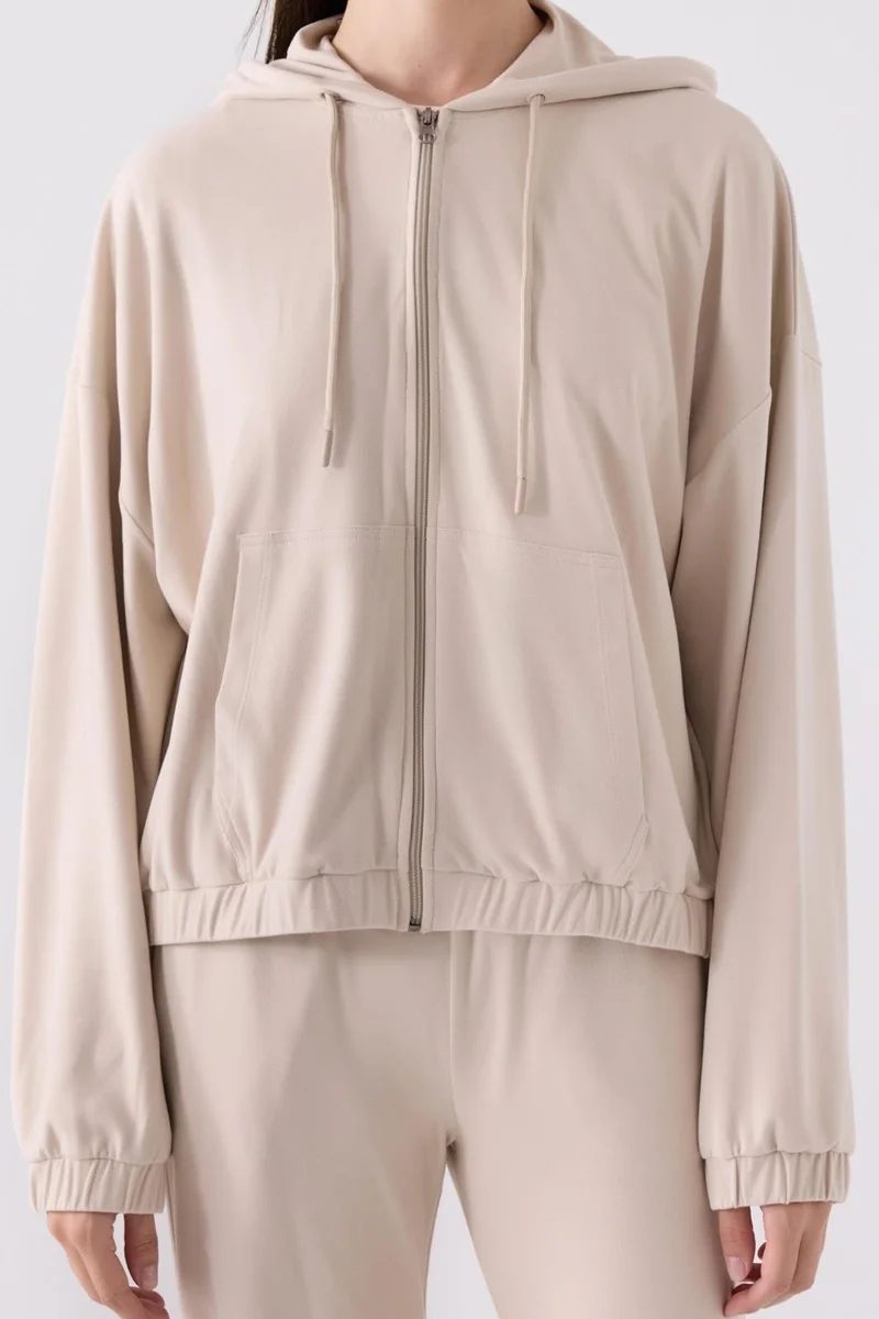 ارنيتا Women's Thin Fleece Hooded 2-Piece Set
