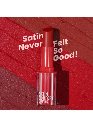 Swiss Beauty Satin Comfort Lipstick Trio 3-in-1| Ultra-Hydrating | Highly Pigmented | Smooth Glide | Satin Matte Finish | One-Swipe Application | Shade- 3-Red & Maroon, 9gm - view 4