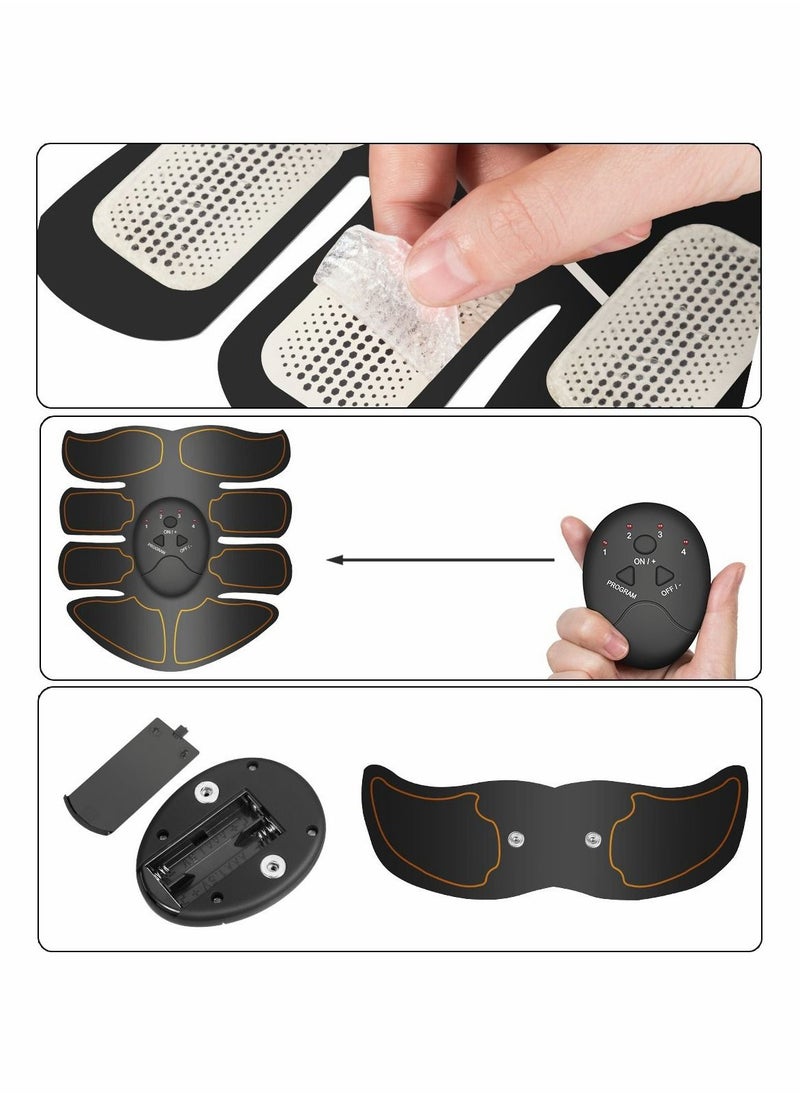 KASTWAVE Muscle Toner Abdominal Toning Belt Workout Portable Fitness Workout Equipment Home Office for Men Women  - Image 5