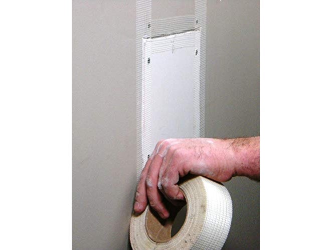 ETI Dry Wall Tape, Plastering TapeOnetime Fiber Mesh Crack Patch Wall Repair Tape 25mmX50mtr (24 Roll) - Image 3