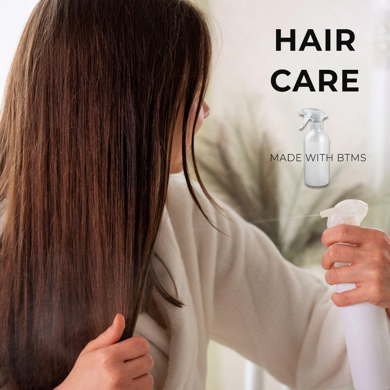 Soapeauty BTMS 25% - 16 oz - Behentrimonium Methosulfate Cetearyl Alcohol 25% Conditioning Emulsifier | Ingredient for Hair Care, Skin Care, Leave-in Treatment Products | 16 oz - Image 4