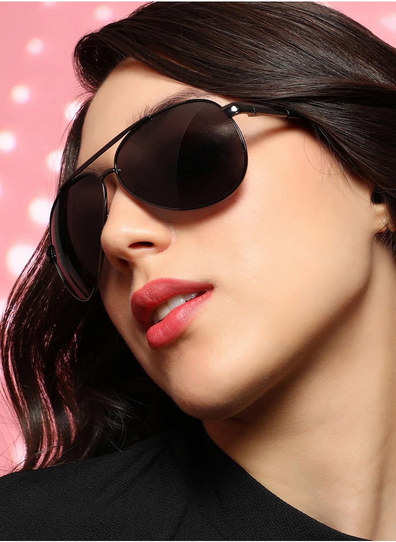 Haute Sauce The Classic Aviator Sunglasses - Onyx Black  - Image 2