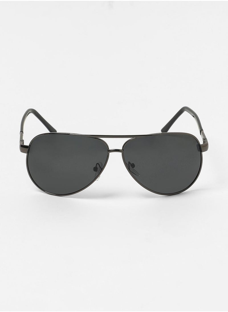 Haute Sauce The Classic Aviator Sunglasses - Onyx Black  - Image 4