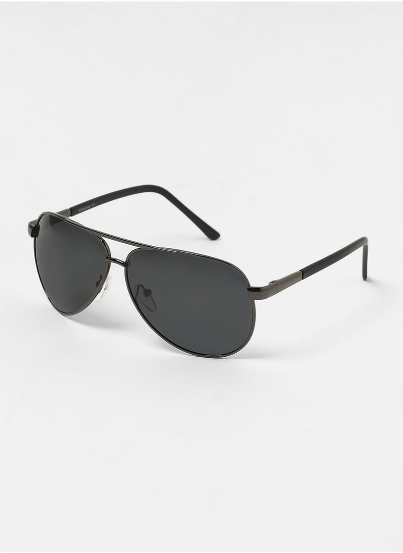 Haute Sauce The Classic Aviator Sunglasses - Onyx Black  - Image 5