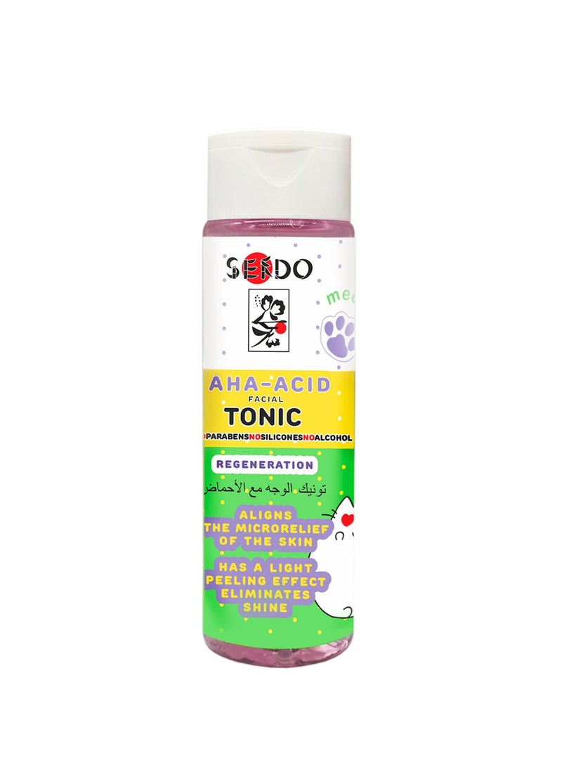 Sendo - Toner Regenerating And Whitening with AHA Acids 250 ml - Image 1