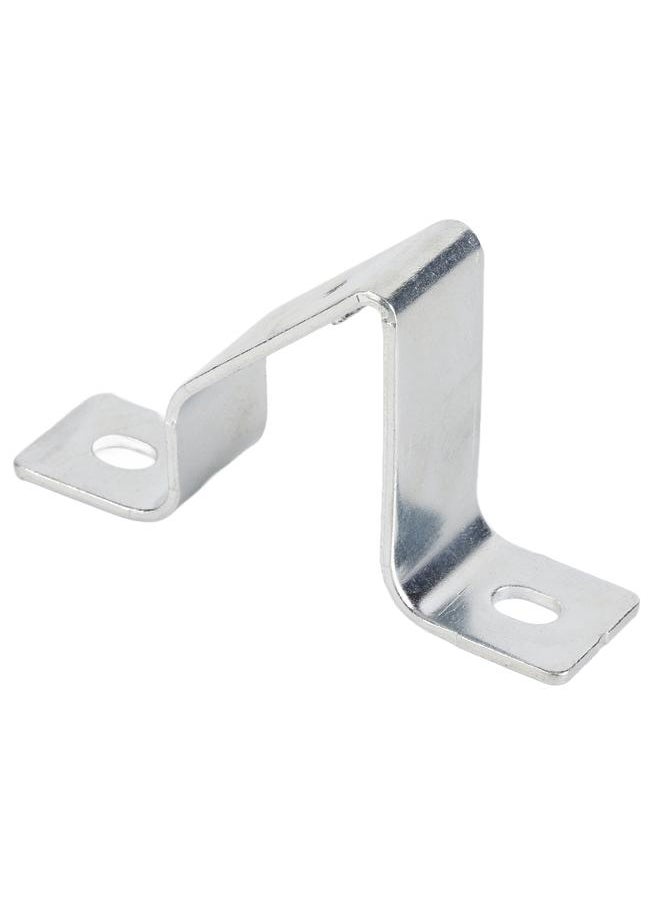 Thoraya - 10PCS Rail Mounting U Bracket C45 Stainless Steel Guide Rail Inclined Support U Shaped Connector Bracket M4 Hole - Image 1