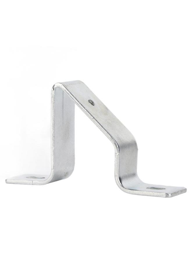 Thoraya - 10PCS Rail Mounting U Bracket C45 Stainless Steel Guide Rail Inclined Support U Shaped Connector Bracket M4 Hole - Image 1