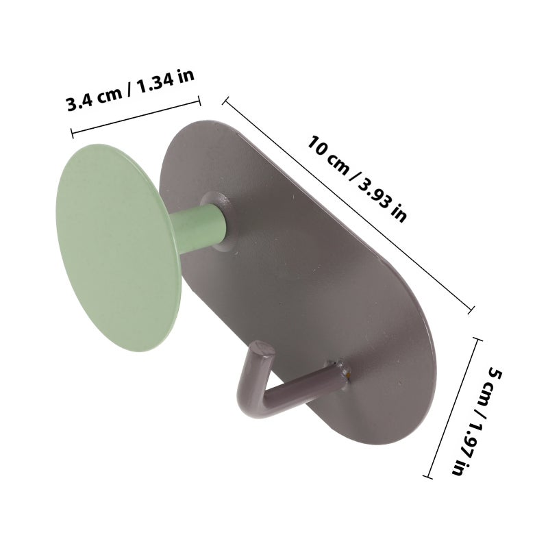 Door Hooks for Hanging, Adhesive Wall Mounts, Versatile Storage Solutions - Image 2