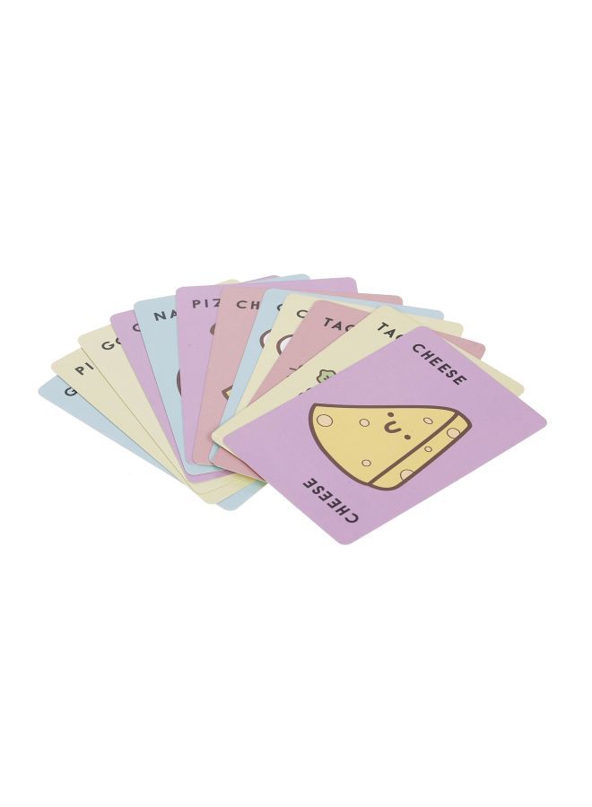 نيبمينينت لعبة بطاقات من 64 بطاقة (قطة ، ماعز جبنة، بيتزا) طراز TT-T2976 - Image 1