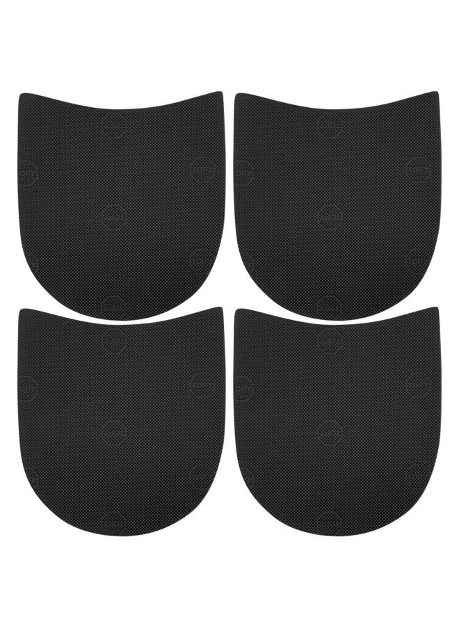 hongliang 2 Pairs Cuttable Rubber Heel Replacement Kit Anti - Slip,0.35mm Thick Shoe Repair Pads for Women & Men Boots, Universal Boot Heel Repair Solution - Image 1