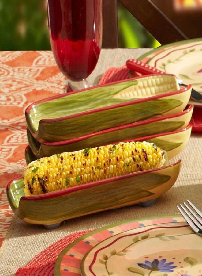 Pfaltzgraff Napoli Corn Dishes, Set of 4, Multicolor - Image 4
