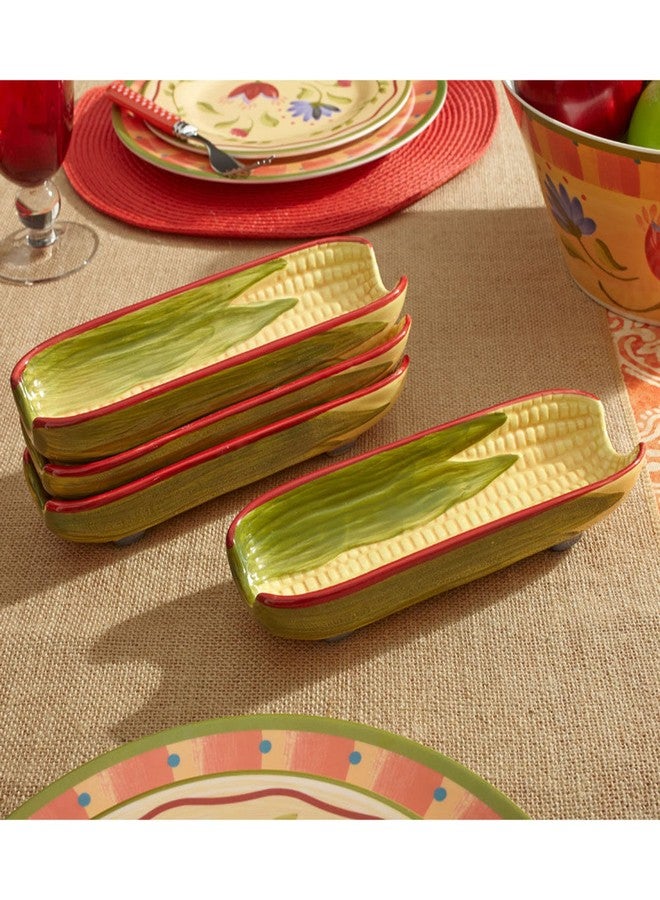 Pfaltzgraff Napoli Corn Dishes, Set of 4, Multicolor - Image 5