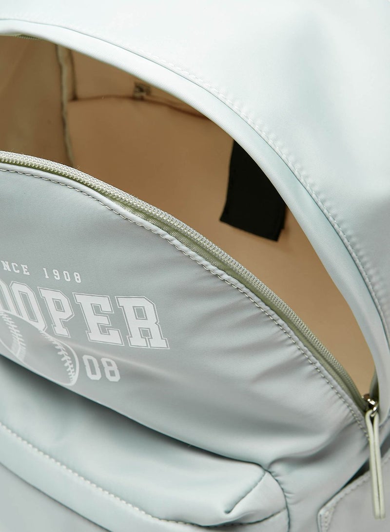 Logo Detailed Backpack