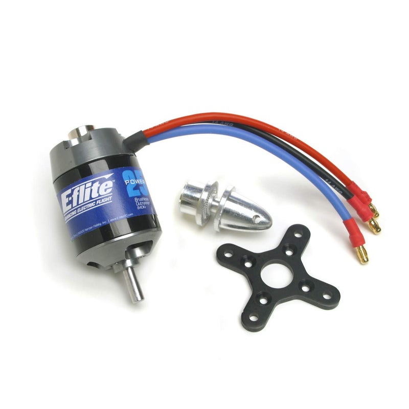 E-flite Eflite Power 25 Brushless Outrunner Motor 870Kv EFLM4025A Electric Brushless Motors Air - Image 3