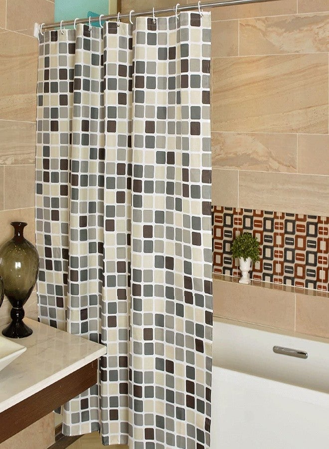 Riverbyland Shower Curtain Mosaic Grid 79" x 72" - Image 3