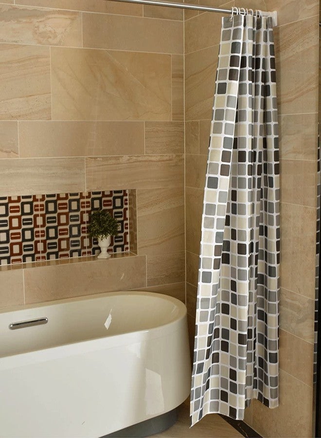 Riverbyland Shower Curtain Mosaic Grid 79" x 72" - Image 4