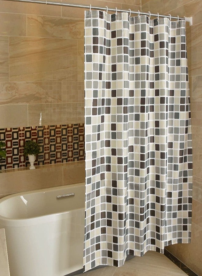 Riverbyland Shower Curtain Mosaic Grid 79" x 72" - Image 2
