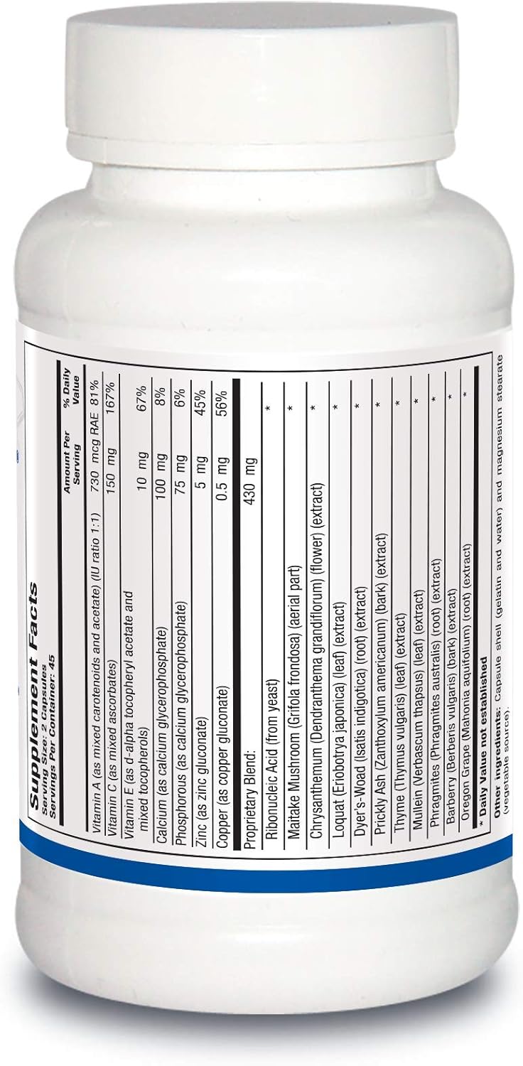 Biotics Research Neutrophil Plus Immune Support Maitake Mushroom Barberry Antioxidant Activity Optimal Immune Function Upper Respiratory Health 90 Capsules - Image 2