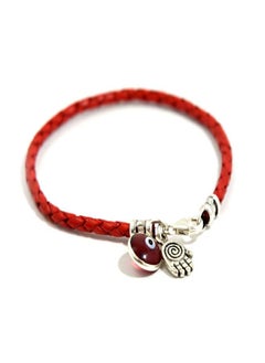 Hamsa Hand Protection Bracelet for Women - Silver Hamsa Charm on Red Leather Evil Eye Bracelet for Women - Ojo Bracelet - Red Protection Bracelet Jewelry - Birthday Anniversary Friendship Gift - pzsku/Z794FE2C0E13380C88031Z/45/_/1692874895/6d0b58ba-e955-4571-9473-0be2e012bd85