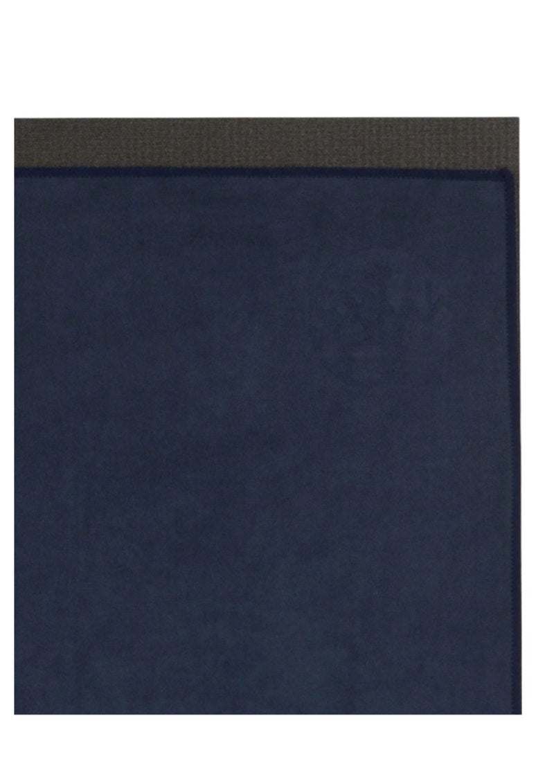 Manduka EQUA YOGA MAT TOWEL XLONG MIDNIGHT 79 INCH  - Image 4