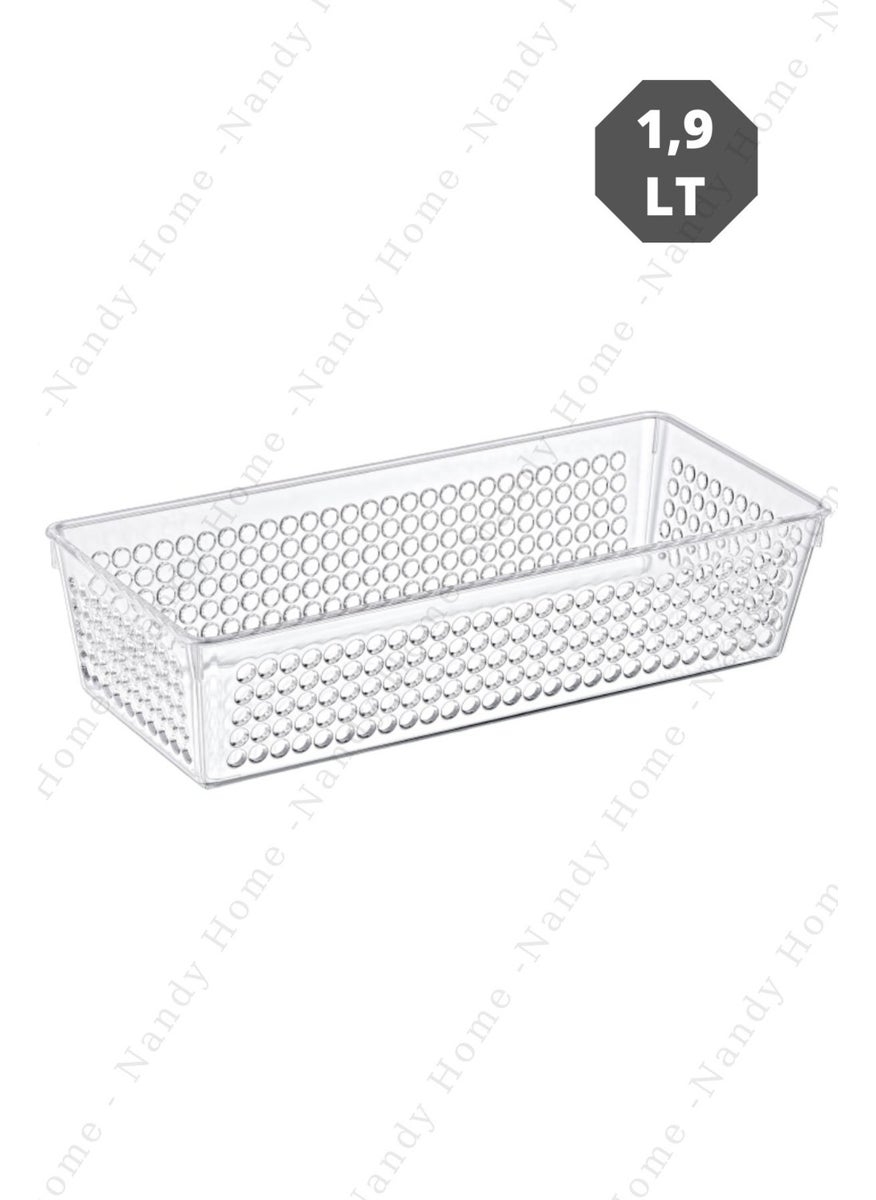 1.9 Lt Handy Narrow Refrigerator & Cabinet Organizer 26.5X11.5X6 cm - pzsku/Z794FFBC9F46389BC368BZ/45/_/1728061637/c6f35a0f-329e-4eb3-be99-f4241d39e5ca