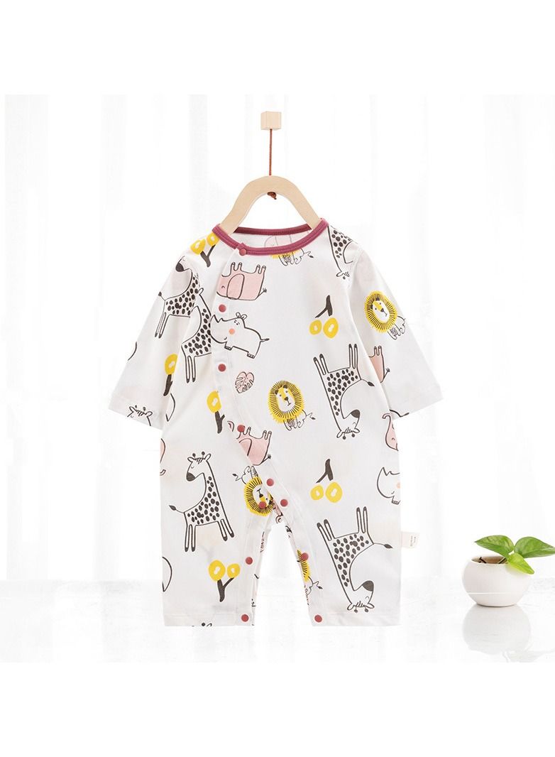 Loquat Baby Summer Cotton-thin Comfort Jumpsuit 