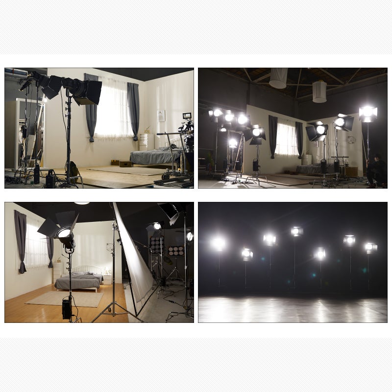 LB-02 10 Inch LED Video Light Modifier Barn Door with Bowens Mount for Video Photography Portrait - Image 3