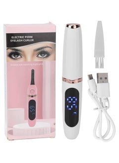 SOLARAE Electric Heating Eyelashes, Heated Eyelash Curler, Long Lasting Brighter Curling Tool, LED Digital Display Cord  - Image 1