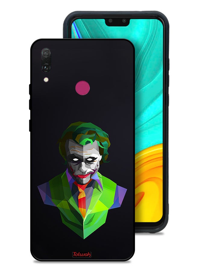 Tolwak Huawei Y9 (2019) Protective Case Cover Joker Abstract Art - Image 1