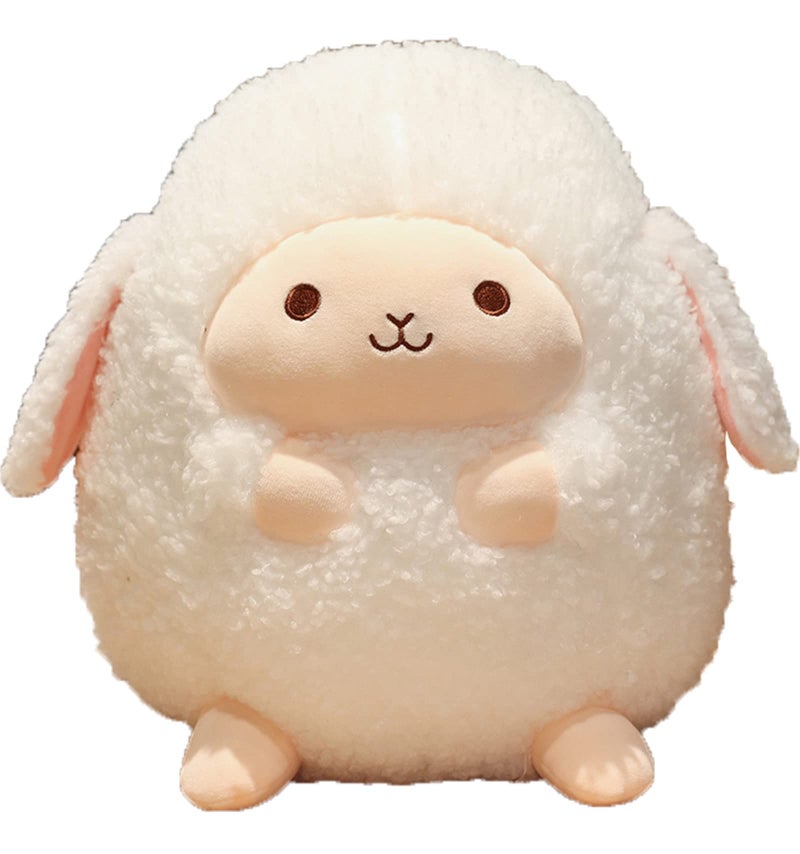 TONGSONG 9 Inch Plush Sheep Stuffed Animal Sheep Hugging Pillow Cuddly Lamb Pillow Plushies Toy Lamb Huggable Anime Gifts for Kids and Lovers in Birthday  Valentines  Christmas  Thanksgiving Day... - Image 1