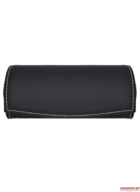Sunglasses Holder For Car Case Leather Glasses Clip Holder For Sun Visor Black