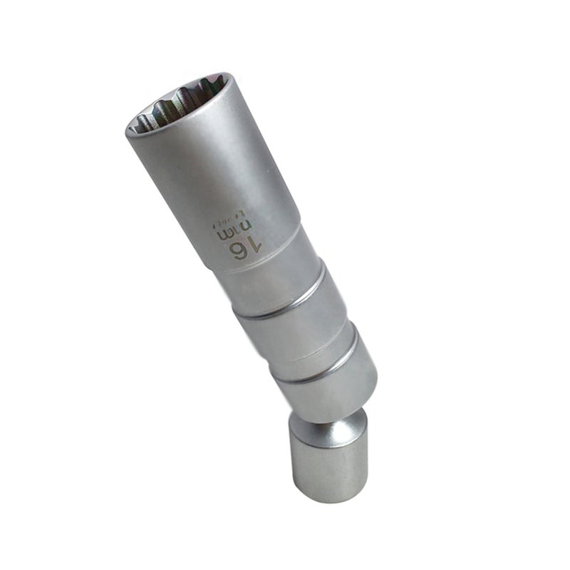 16mm Point Remover Wrench Spark Plug Socket Thin Wall 3/8'' Drive - Image 1