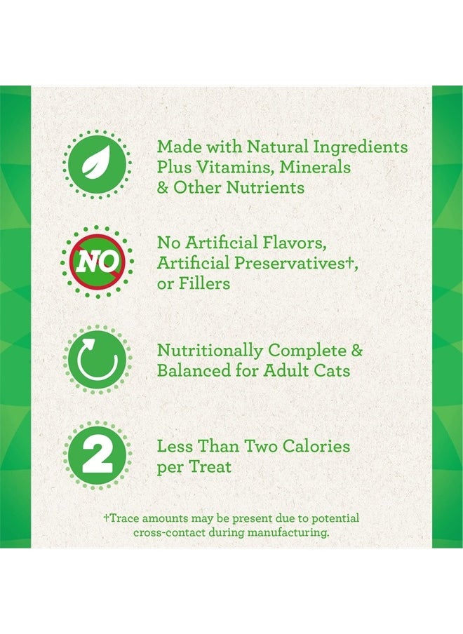 Greenies - FELINE GREENIES SMARTBITES HEALTHY INDOOR Natural Treats for Cats, Chicken Flavor, 16 oz. Tub - Image 1