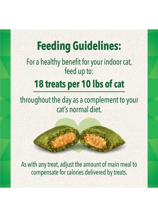 Greenies - FELINE GREENIES SMARTBITES HEALTHY INDOOR Natural Treats for Cats, Chicken Flavor, 16 oz. Tub - Image 1