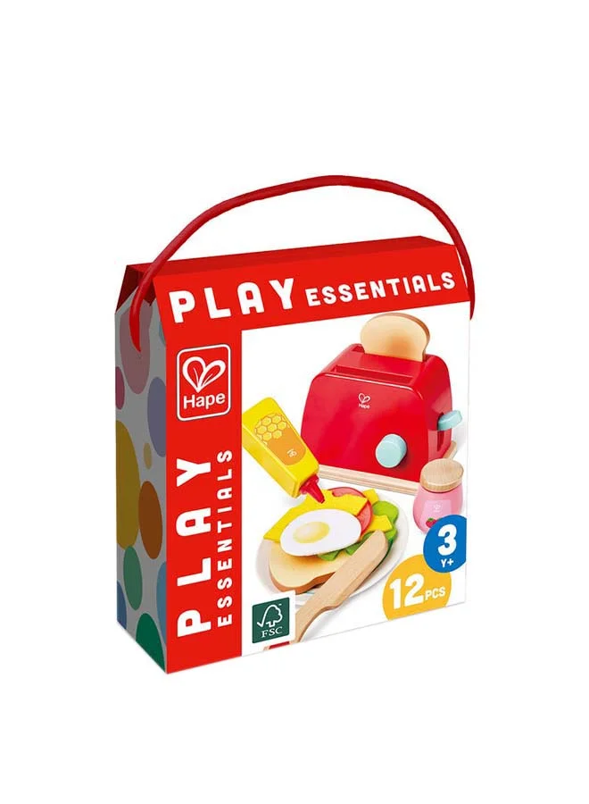 هيب Pop-Up Toaster Set, 3Y+ Red