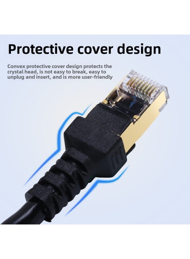 Super Six Gigabit Finished Network Cable Cat6 Network Cable Outdoor Computer Finished Network Cable Jumper Routing Monitoring-Color:50 M - Image 5