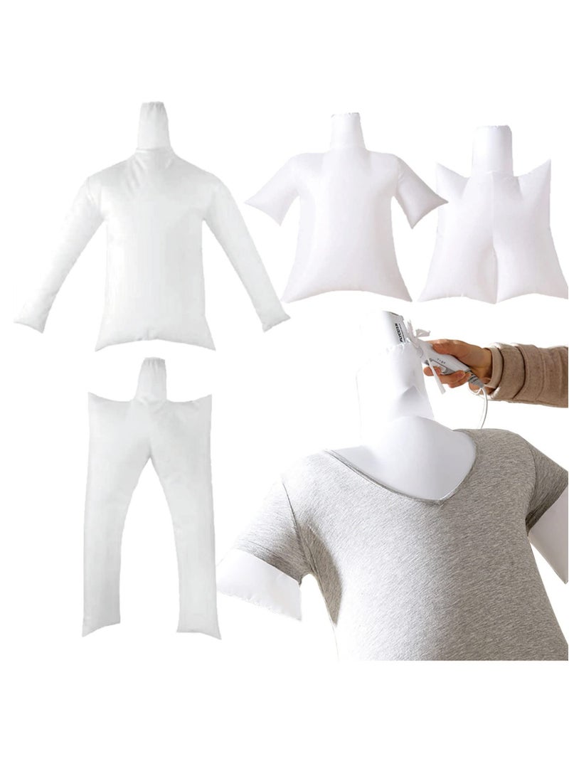 Zikra حقيبة تجفيف الملابس السريعة للسفر مع مرونة وقابلية للتنفس للاستخدام مع مجفف الشعر. حقيبة تجفيف الملابس السريعة مع مدخل ومخرج للهواء، مجموعة من 2 قطعة، أكمام طويلة وسراويل - Image 1