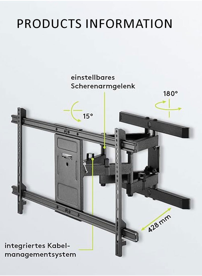 Stargold Full TV Wall Mount 32-80 Inch Suitable For LED LCD And CURVED TV  - Image 2