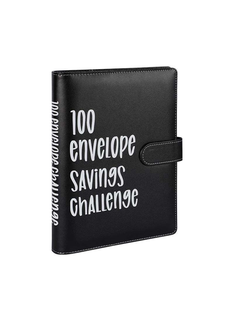 Loquat A5 Loose Leaf Book 100 Days Of Saving Money Saving Money Challenging Cash Envelopes Saving Money Couple Games Challenging Couple Gifts - Image 2