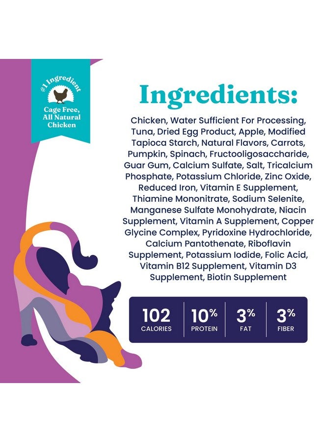 Solid Gold Wet Cat Food Pate - Canned Cat Food Made w/Real Chicken for Indoor Cats of All Ages - Flavorful Feast Grain Free Cat Wet Food for Sensitive Stomach & Healthy Living - 24ct/3oz Can - Image 4